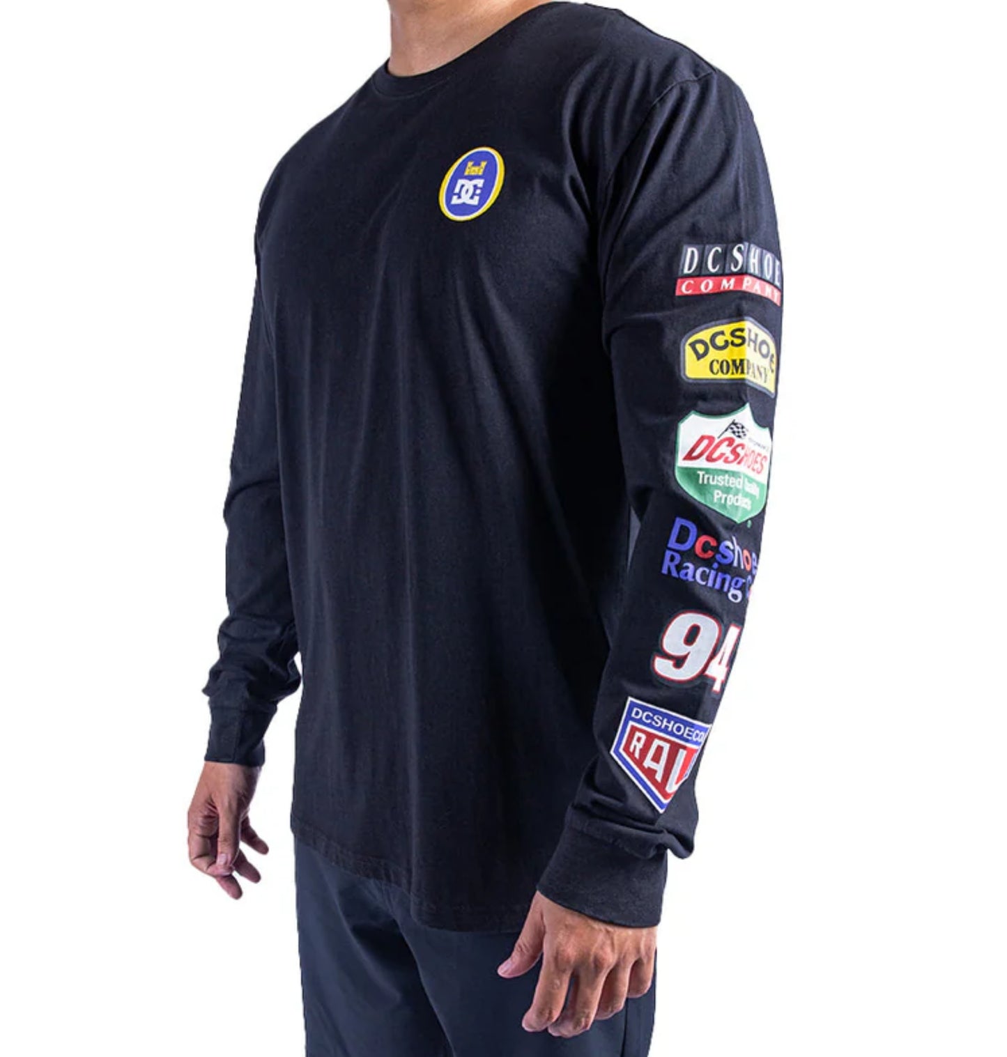 Mens All Gas Long Sleeve T-Shirt - DC Shoes Malaysia