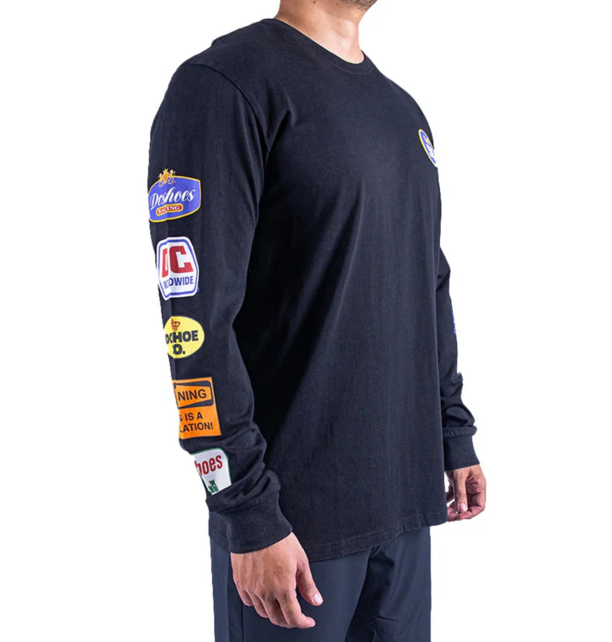 Mens All Gas Long Sleeve T-Shirt - DC Shoes Malaysia