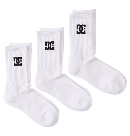 Mens DC 3 Pack Crew Socks