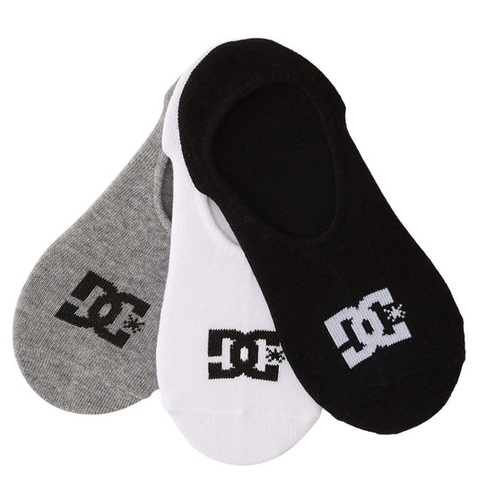 Mens DC Liner 3 Pack No Show Socks