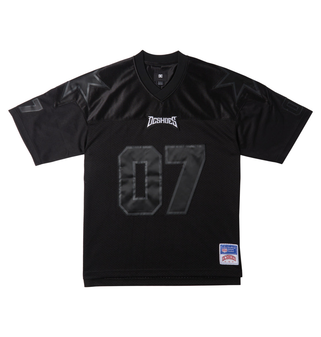 Mens DC Blackout Football Jersey