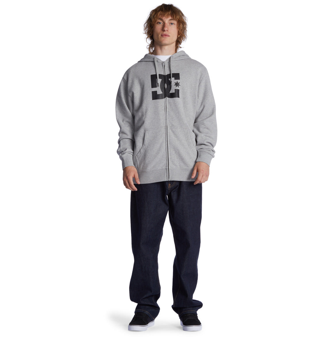 Mens DC Star Zip-Up Hoodie - DC Shoes Malaysia