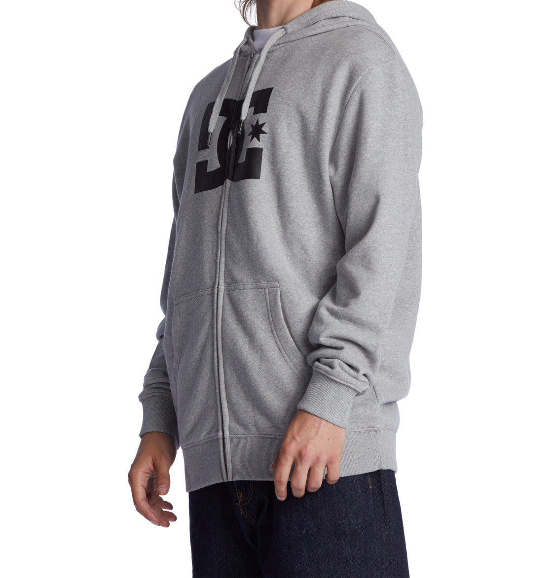 Mens DC Star Zip-Up Hoodie - DC Shoes Malaysia