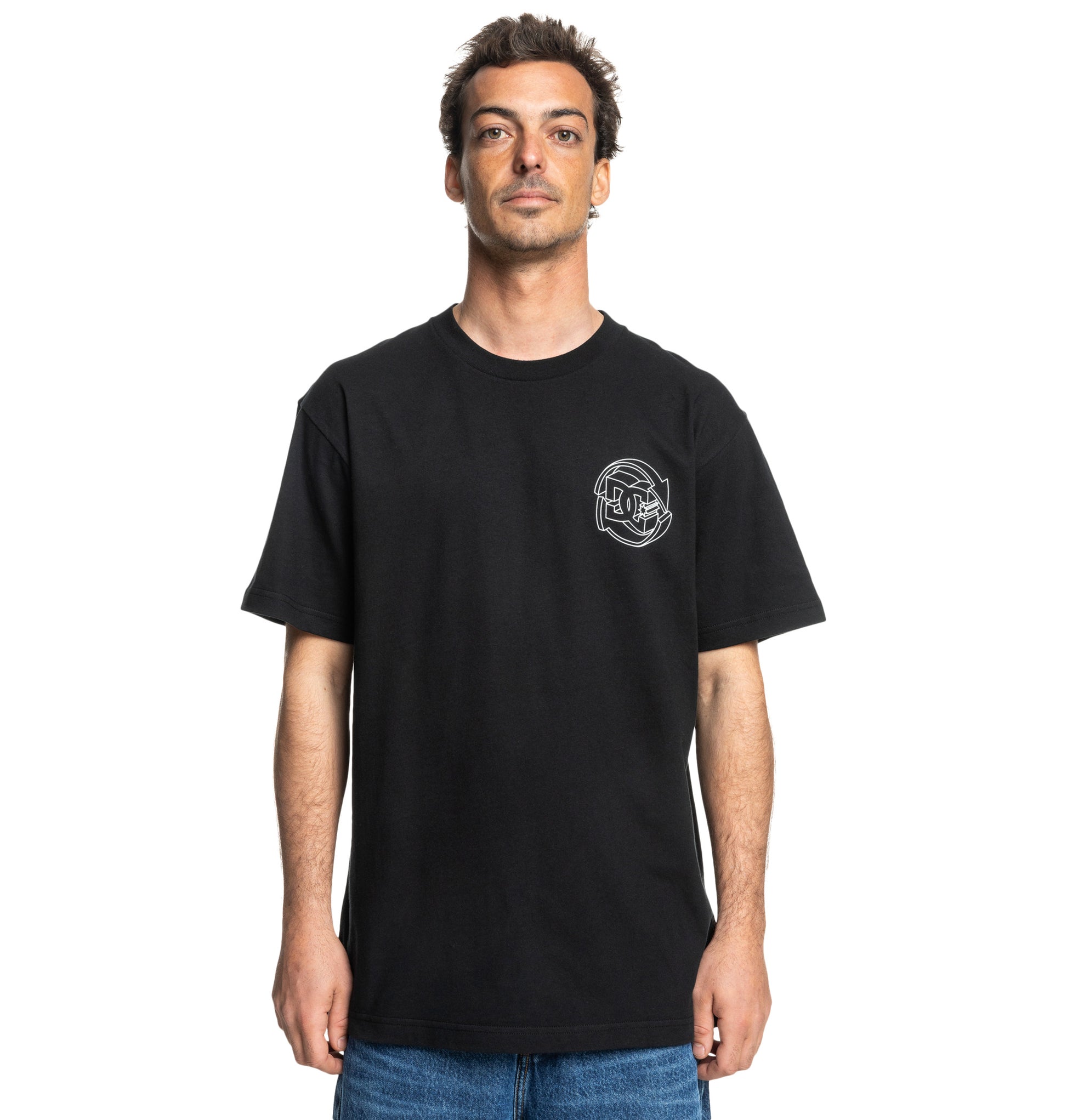 Mens Dimensional Short Sleeve T-Shirt - DC Shoes Malaysia