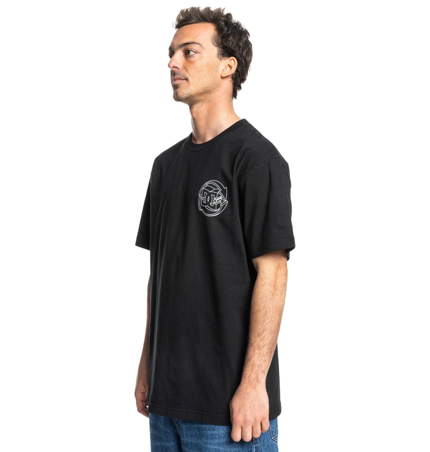 Mens Dimensional Short Sleeve T-Shirt - DC Shoes Malaysia