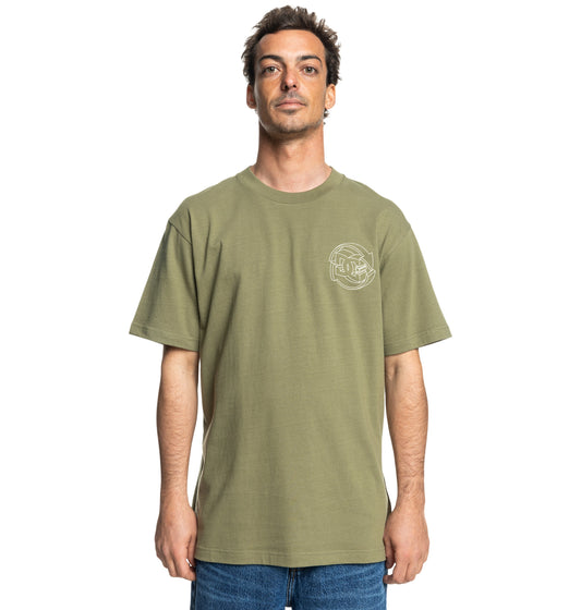 Mens Dimensional Short Sleeve T-Shirt - DC Shoes Malaysia