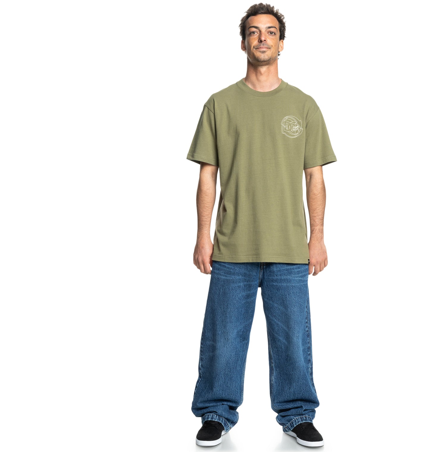 Mens Dimensional Short Sleeve T-Shirt - DC Shoes Malaysia