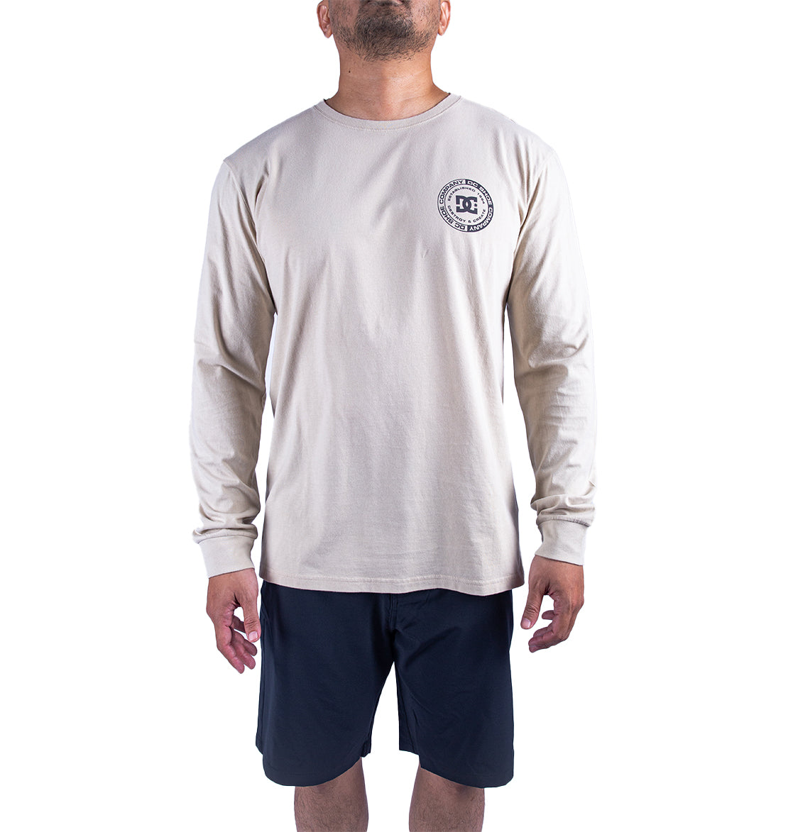 Mens DC Corpo Fb Long Sleeve T-Shirt - DC Shoes Malaysia