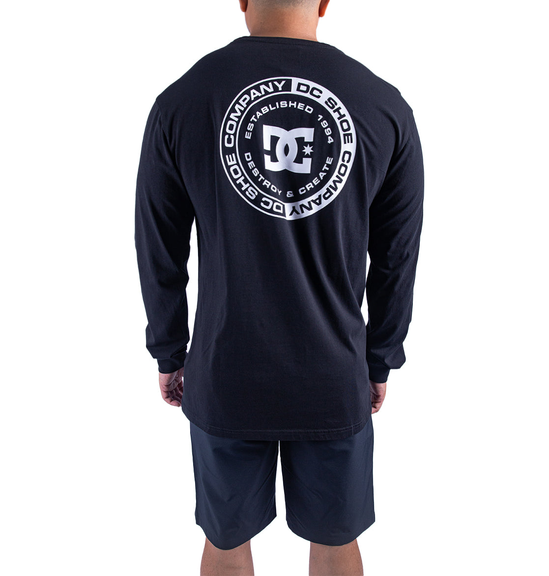 Mens DC Corpo Fb Long Sleeve T-Shirt - DC Shoes Malaysia