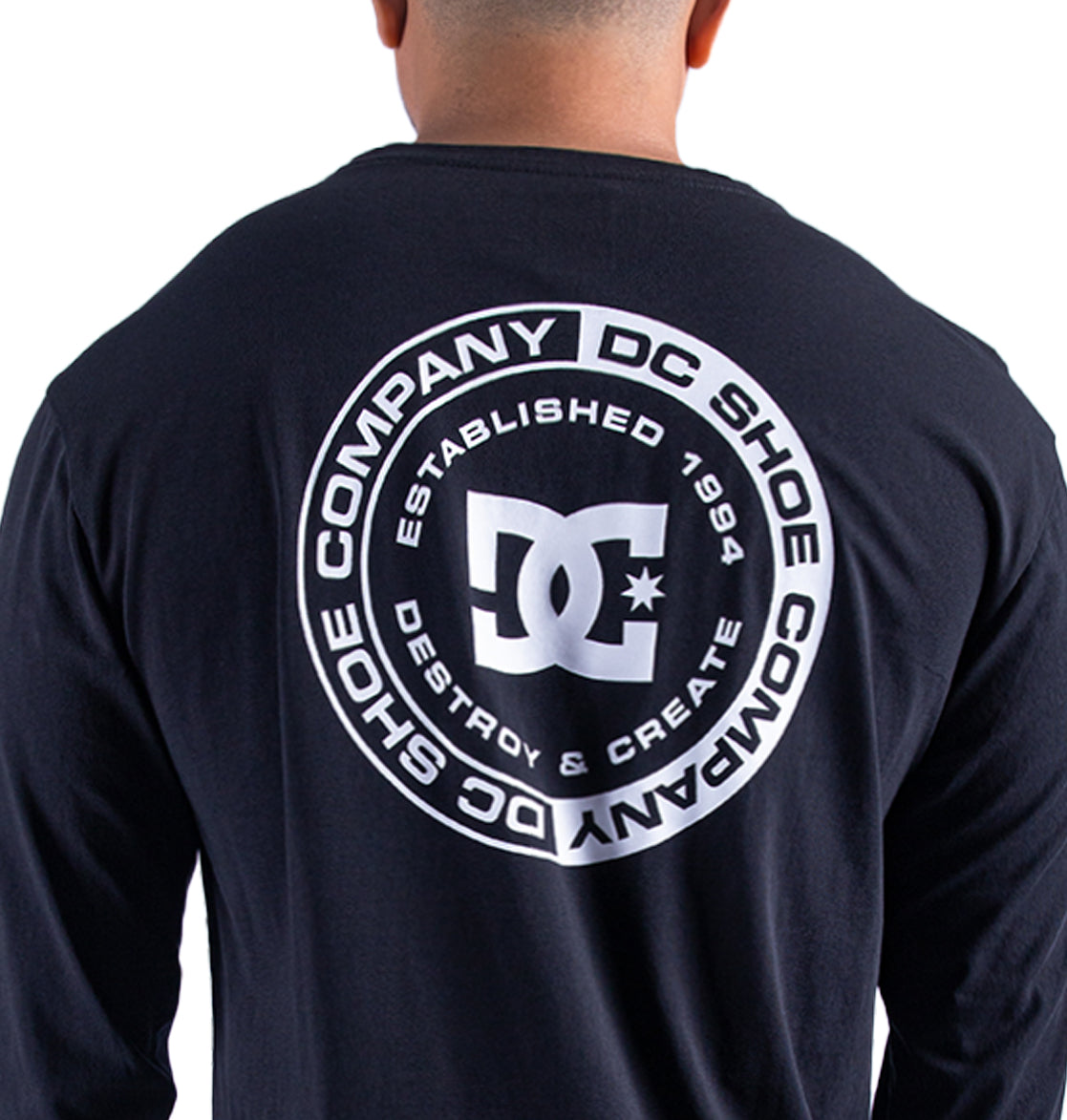 Mens DC Corpo Fb Long Sleeve T-Shirt - DC Shoes Malaysia