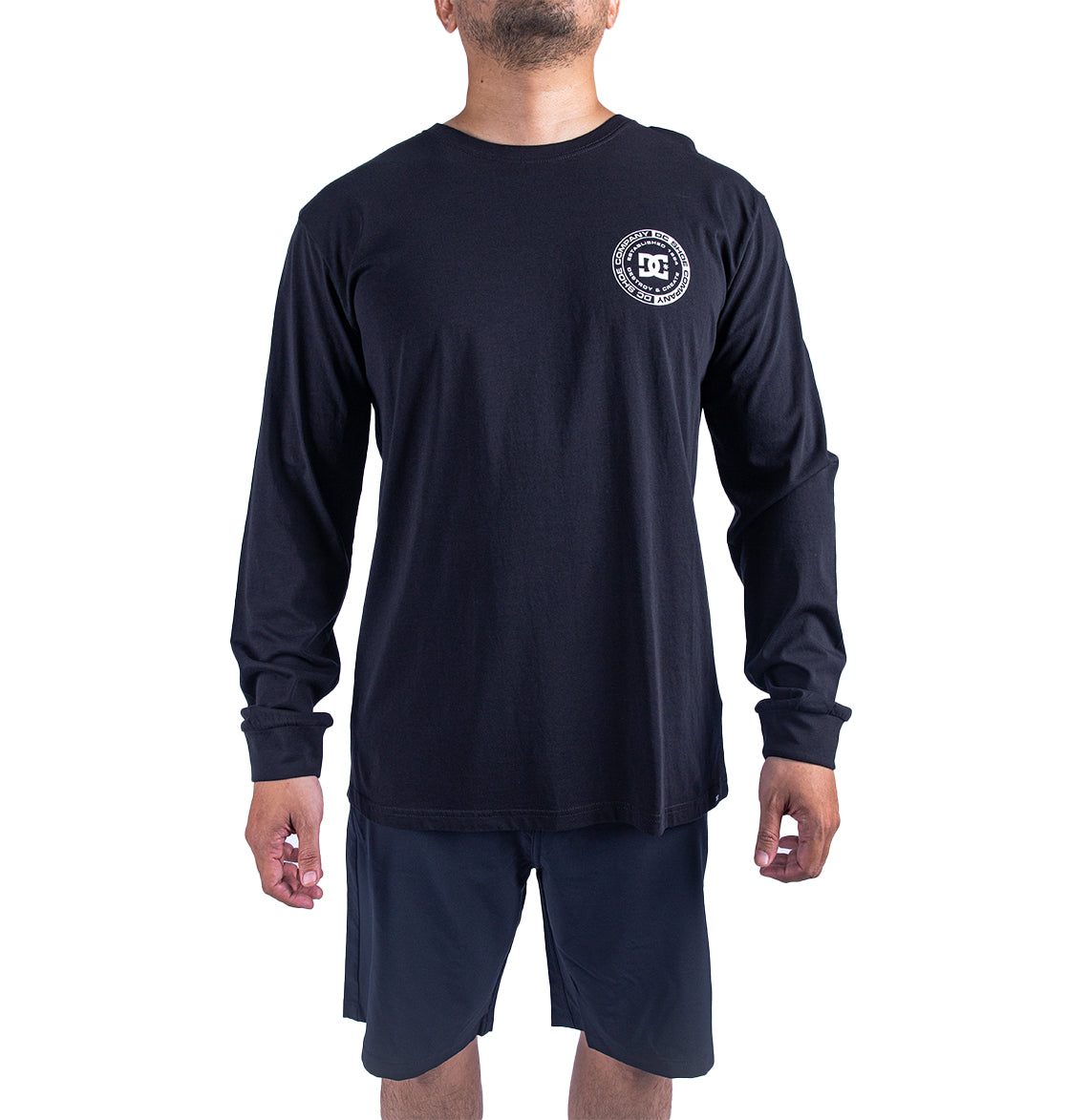 Mens DC Corpo Fb Long Sleeve T-Shirt - DC Shoes Malaysia